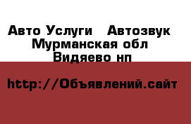 Авто Услуги - Автозвук. Мурманская обл.,Видяево нп